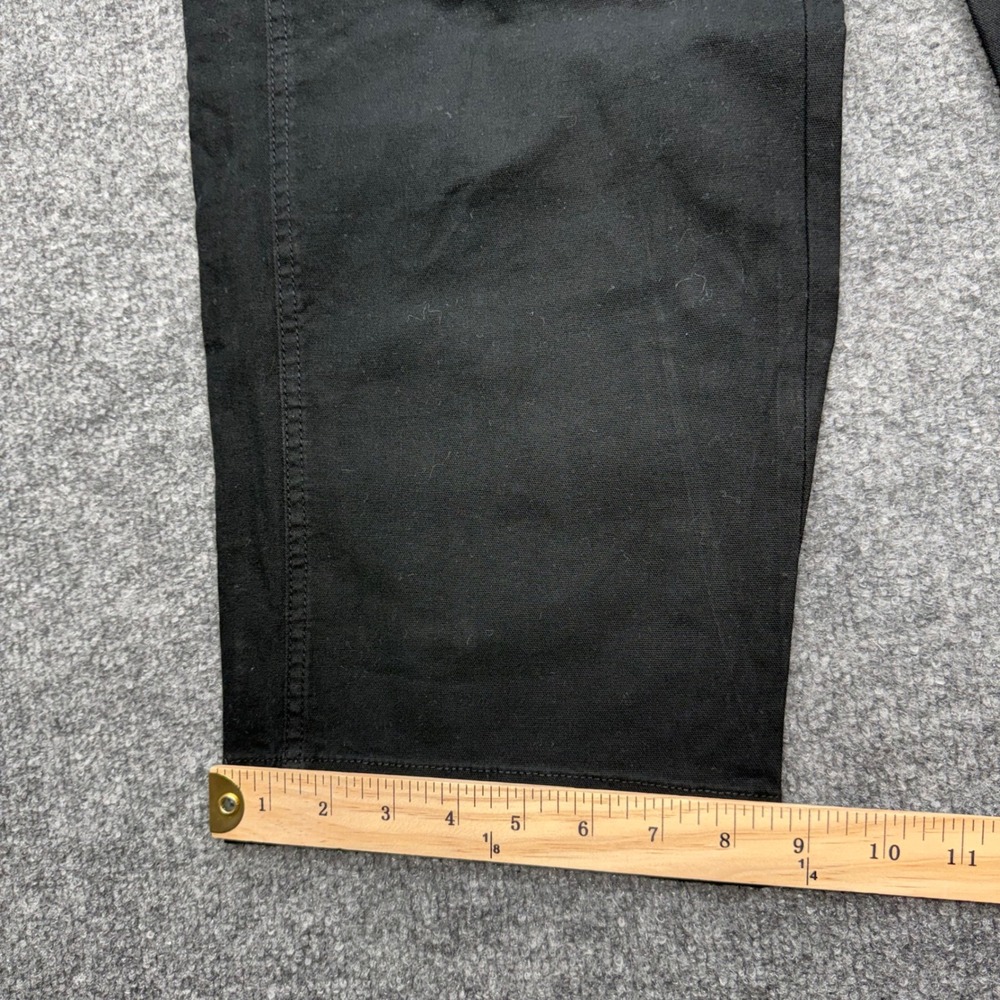 A New Day Womens Black High Rise Straight Leg Stretch Pants Size 4R 018 04 7884 - Picture 3 of 11